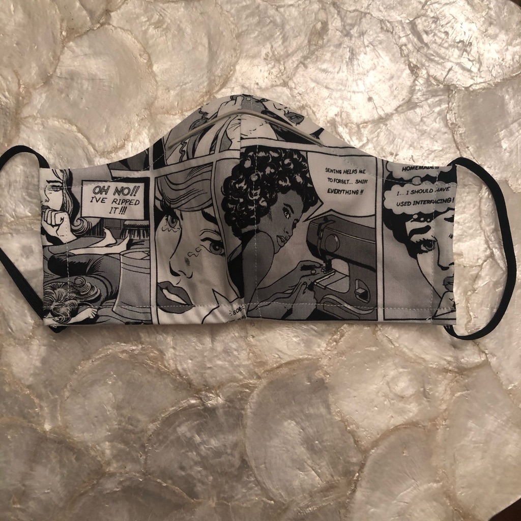 Comic Face Mask